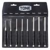 TONE Pin Punch Set PP800 Black Contents: 8 Items