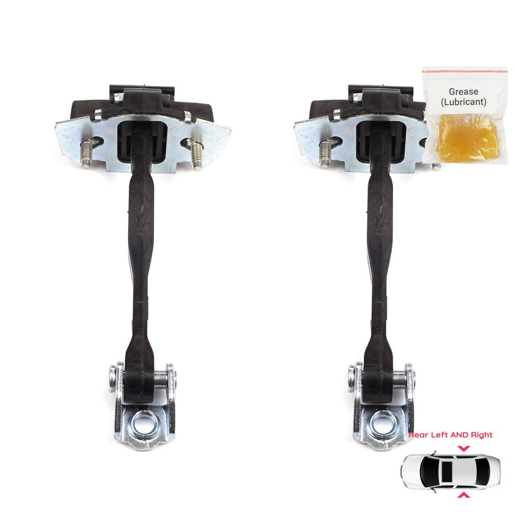 BDP1280-1 2 Pieces Rear Door Hinge Stop Check Strap Limiter for Fiat 500X 334 2014-On 51939944