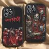 Slipknot Band Phone Cover For IPhone 16 15 14 13 12 11 Pro Max Plus Leather Soft Case