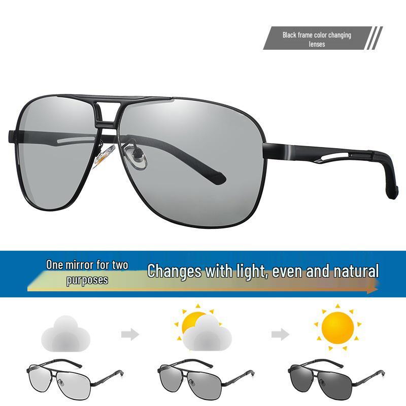 Men's Polarized Day & Night Color-Changing Driving Sunglasses