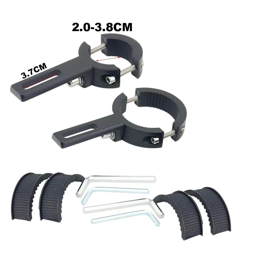 Zusätzliche LED Motorradlichter Halterung Moto Scheinwerferhalter Motorradscheinwerferhalterung Vordere Gabel Halterungsklemme Befestigung