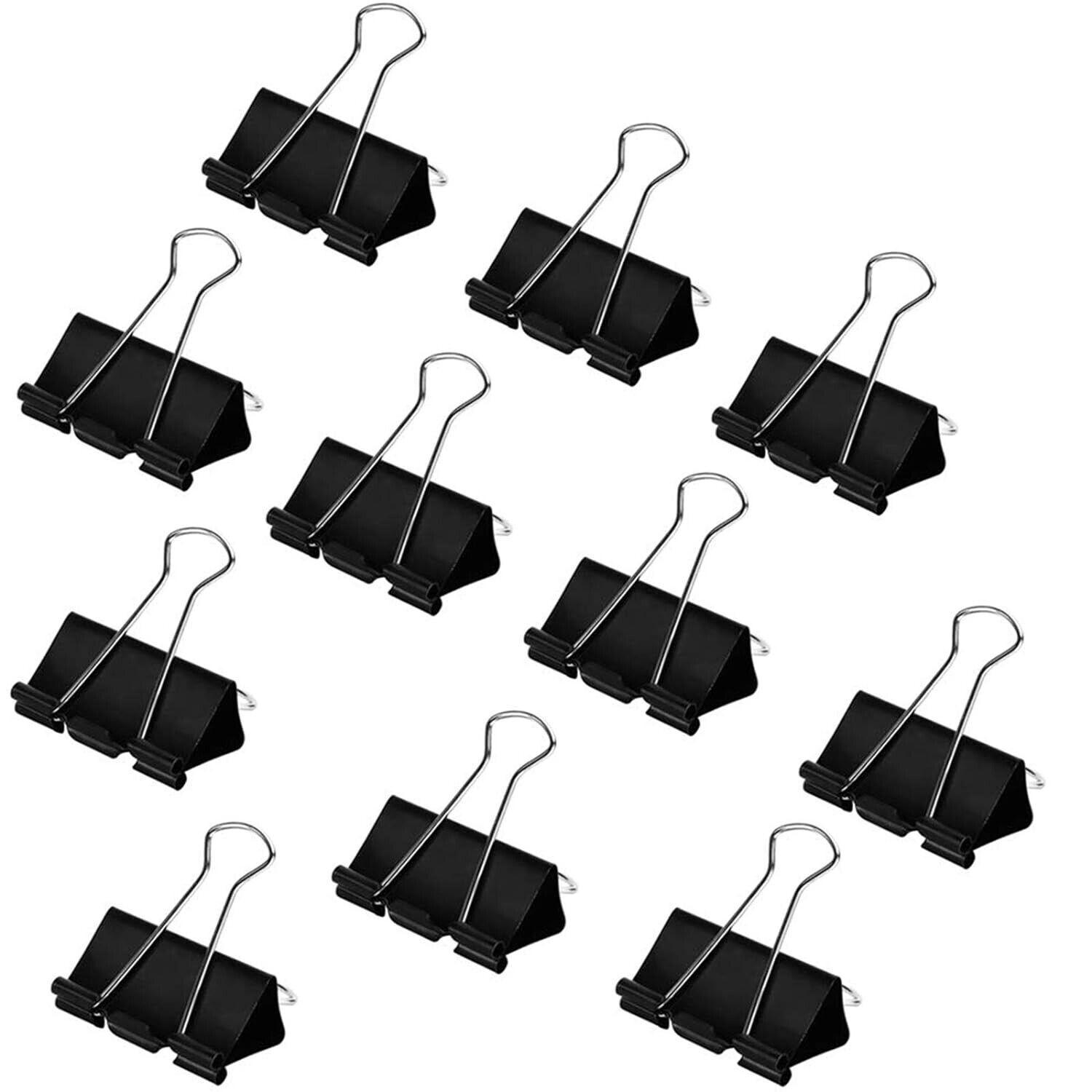 

@ Binder Clips 32 MM Pack Of 2 Each 12 Pcs For Office School And Home Use MJ-131-60%OFF