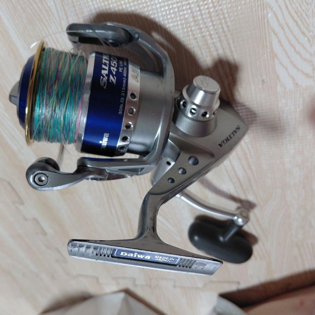 Used Daiwa SALTIGA Z4500 spinning reel