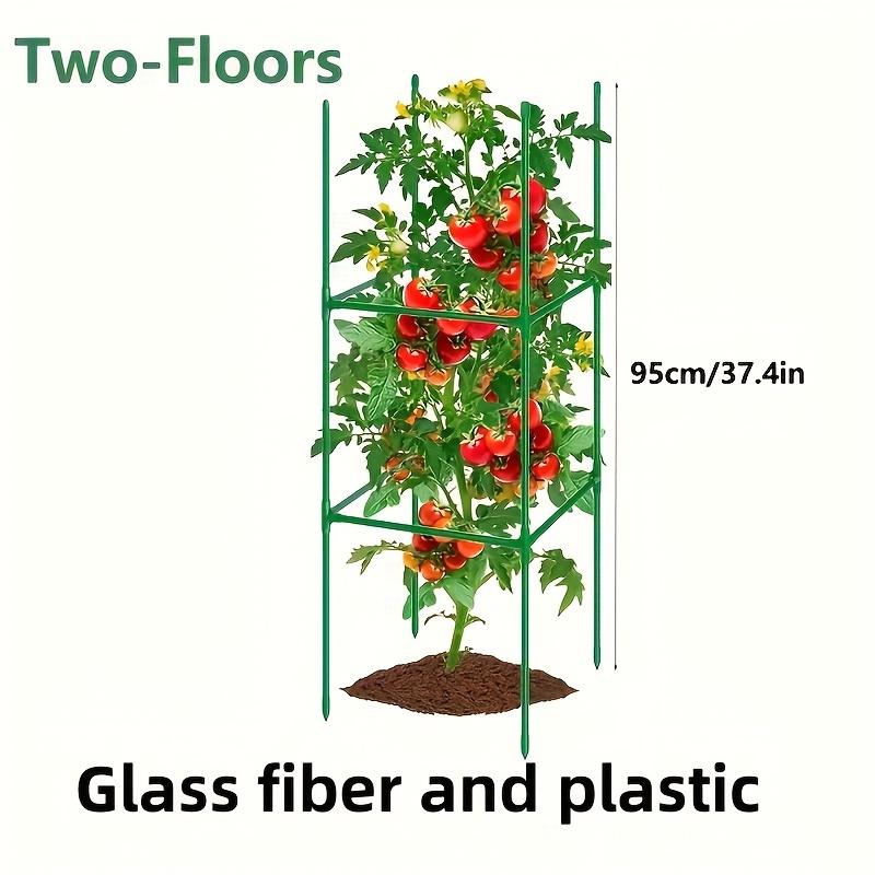 Plant Climbing Trellis for Tomatoes, Cucumbers, Beans - Durable Green Garden Support, Easy Assembly