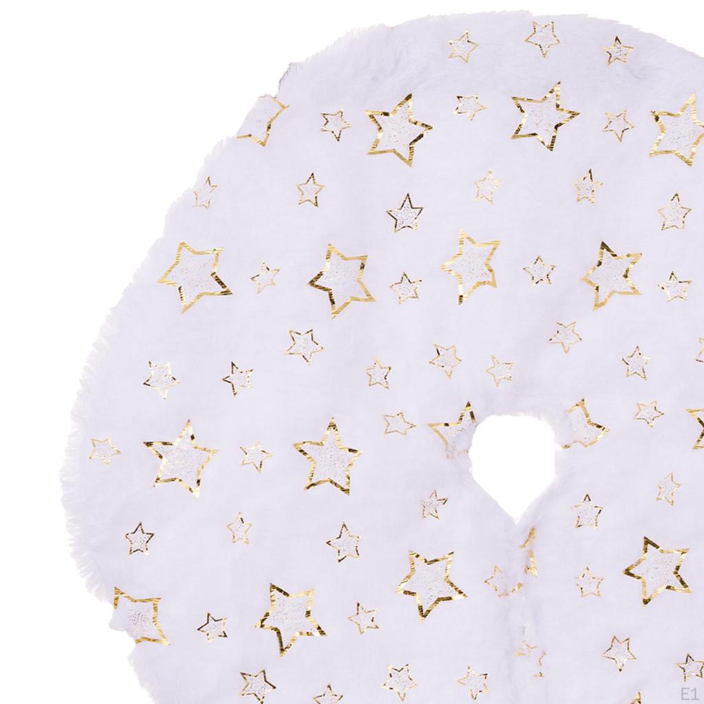 Festive Holiday Tree Skirt - Elegant Cover for Christmas Decorations