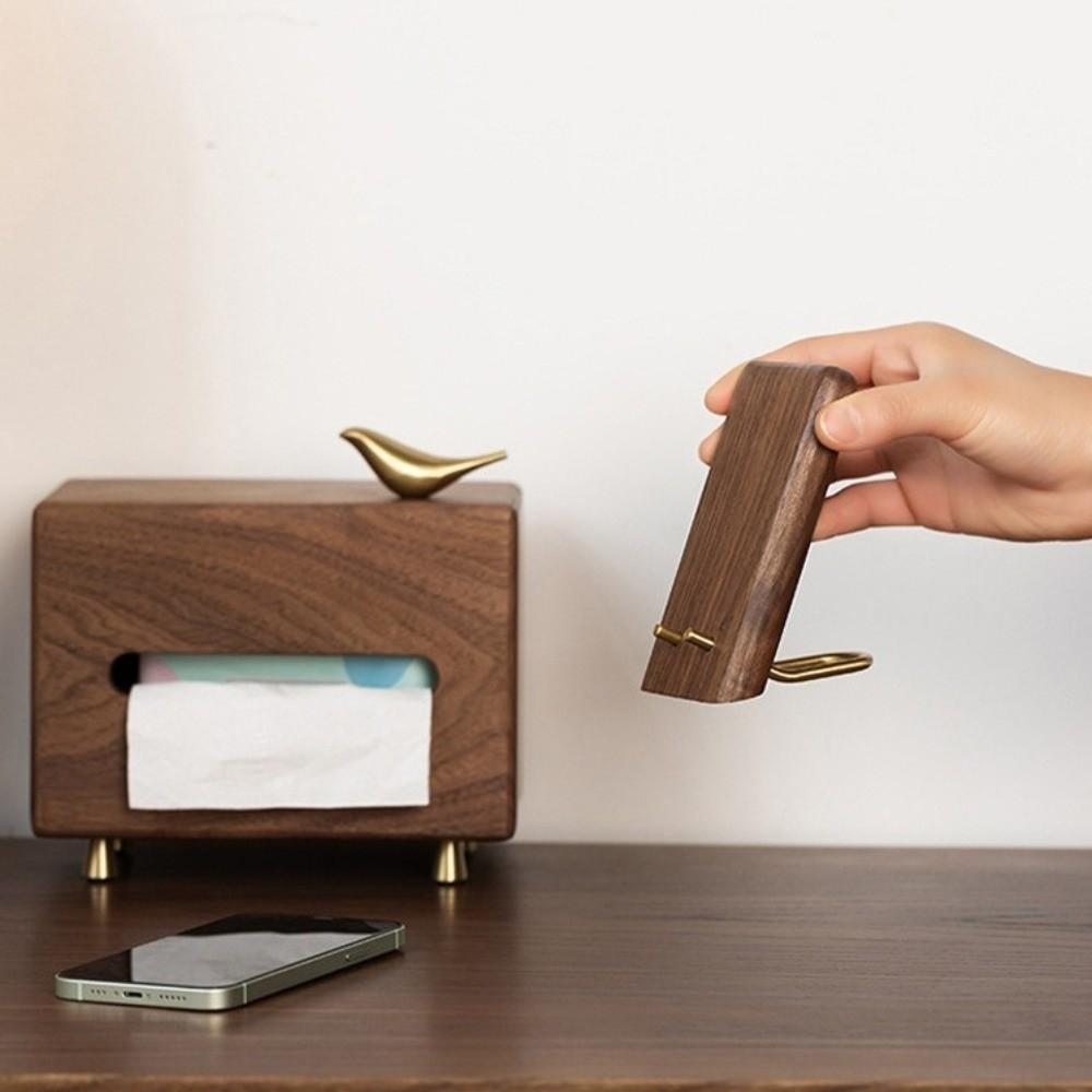Vintage Desktop Phone Holder Wooden Small Tablet Holder Lazy Phone Stand  for Mobile phone Storage