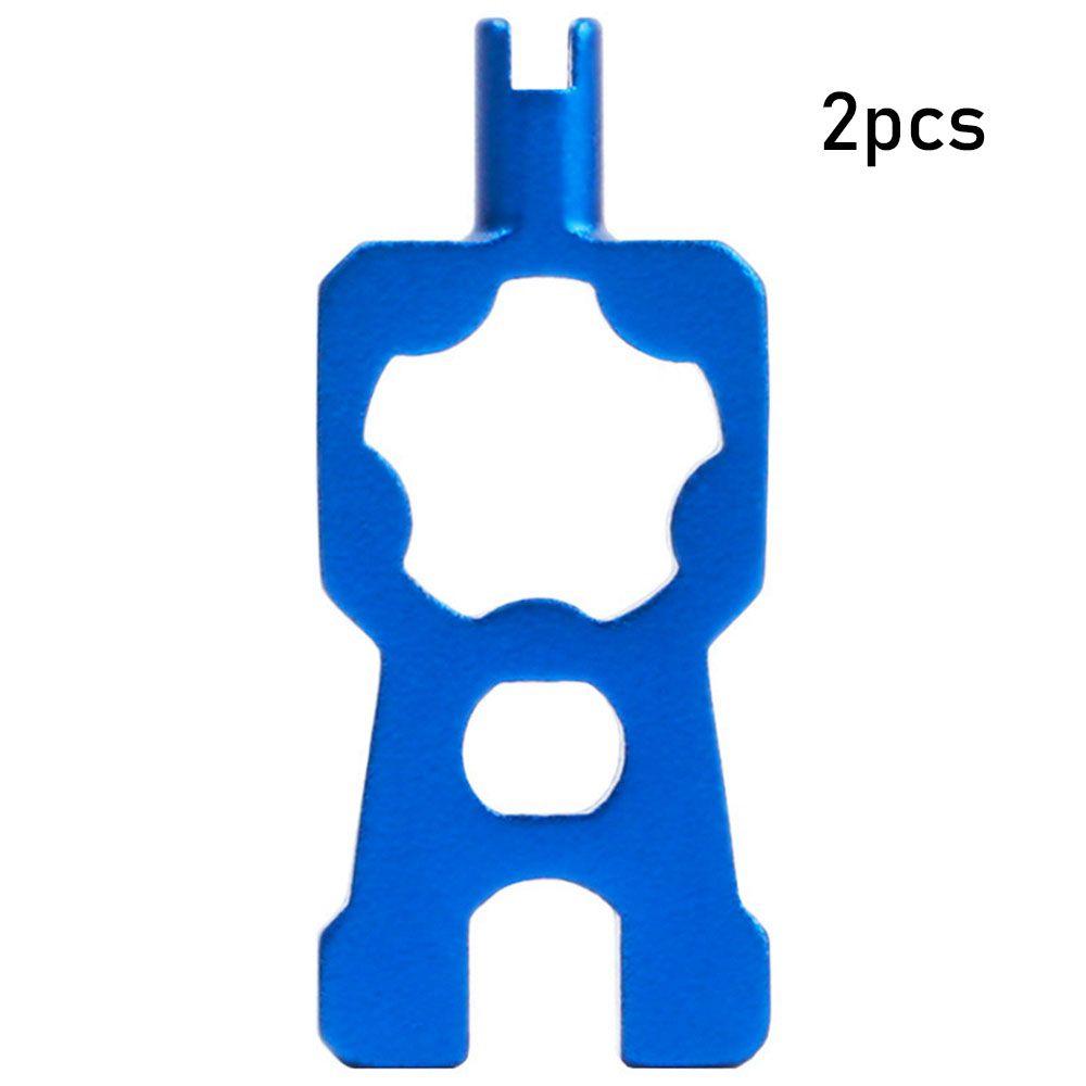 1/2pcs 4 IN 1 Portable Repair Accessories Valves Core Wrench Removal Parts Bicycle Valve Tools Disassembly Installation Tool