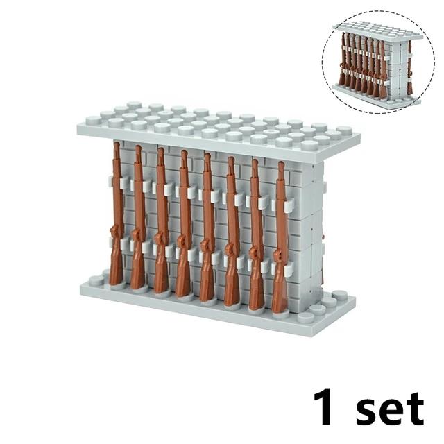DIY Accessories Swat Weapon Soldier Guns Fence Ghillie Suits bricks WW2 Army MOC Parts Building Block Military Scene Series Toy