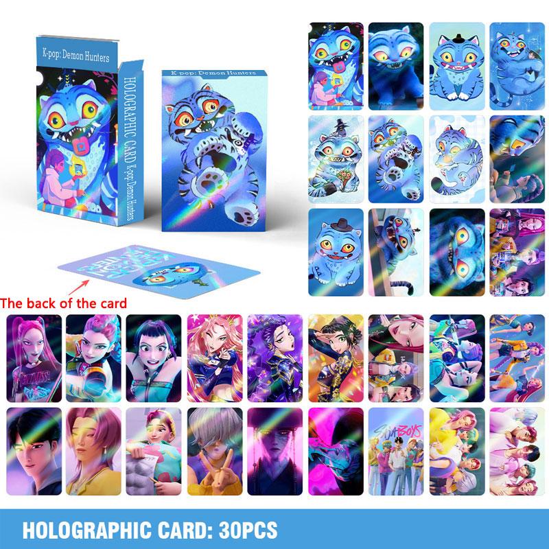 

Kpop Demon Hunters Holographic Cards Laser Card Set Collectible Packs Kids Toys Rarity Levels (SR, SSR, AR, XR, UR, QR)