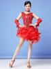 Huayu Sequined Fishtail Latin Dance Dress for Women - Sexy Stage Performance Costume