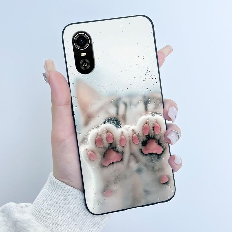 For ZTE Blade A31 Plus / BladeA31 Case Matte Black Aesthetic Luxury Cute Cool Boys Girls Pattern Casing Soft Silicone Back Cover