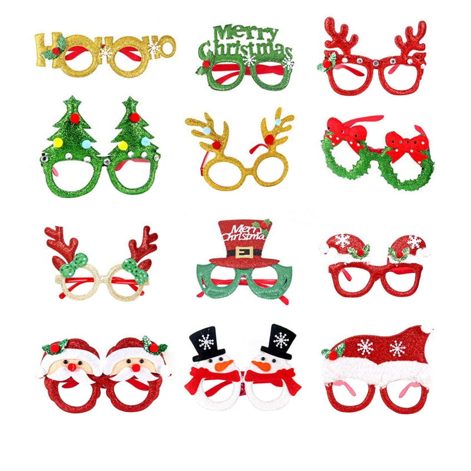 

Рождественские украшения набор очков праздник взрослые дети рождественский подарок шляпа голова пряжка обруч кольцо Пэт One Size