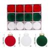 Velvet Christmas Ornaments 12X Round Christmas Decoration Ball Flocking 2.36in Decorative Ball Set for Christmas Tree Birthday