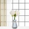 Artificial Flower Peony Fake Peony Artificial Peony Silk Peony Wedding Bouquet(White)