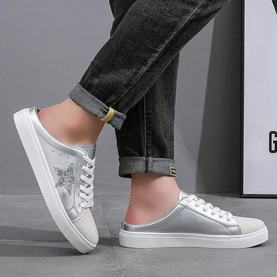 Fashion Mules Flat Eva Men's Shoe Male Slipper Slides Half Mascullino Fun Summer Sale Casual High Quality Fashion Trend 2025 Adult Y2k