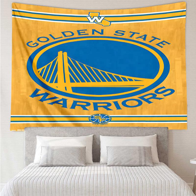 Golden State Warriors Logo Tapestry Hanging for Bedroom,Livingroom, Playroom,Decor Art Room Wall Tapestry Holiday and Birthday Gifts
