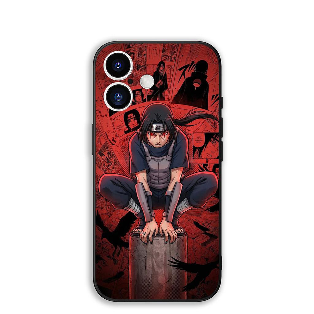 for Motorola Moto G82 G20 G22 G23 G32 G8 G7 G9 Power Plus G41 G30 G71 E22 E13 E20 E32 Phone Case Uchiha Itachi Sasuke Narutos