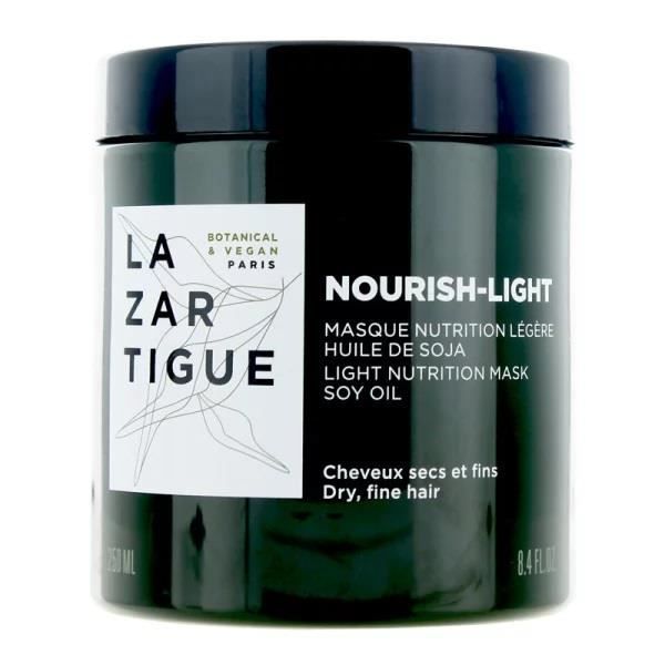 Masque - LAZARTIGUE - Nourish - 250ml - Cheveux secs - Nutrition ciblée au lait de soja