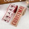 In Stock: New Christmas Bow Ribbon - Imitation Hemp Holiday Decoration Supplies