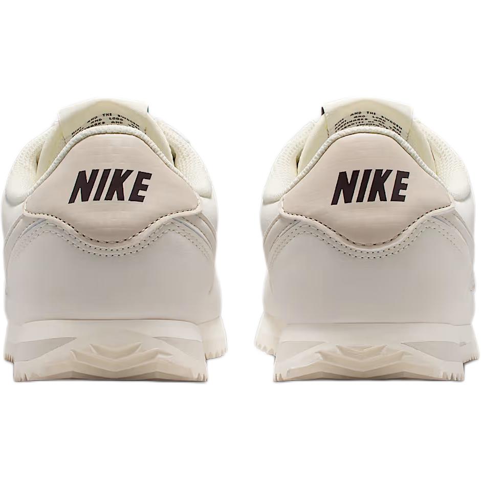 Nike Cortez GS Mini Swoosh Kids Sneakers Cream Soft-Pearl Comet-Blue IH7655-001