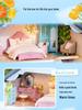 Handmade Mini Manor DIY Kit: Creative Fun House Toy for Kids
