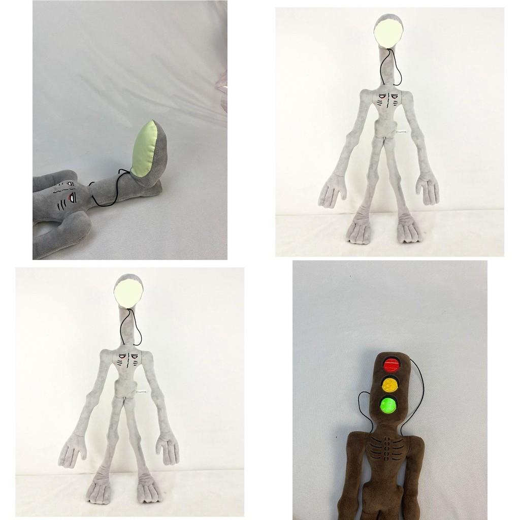 Cuddly 21" Anime Scp Siren Head Plush Toy Bendable Doll For Horror Fans