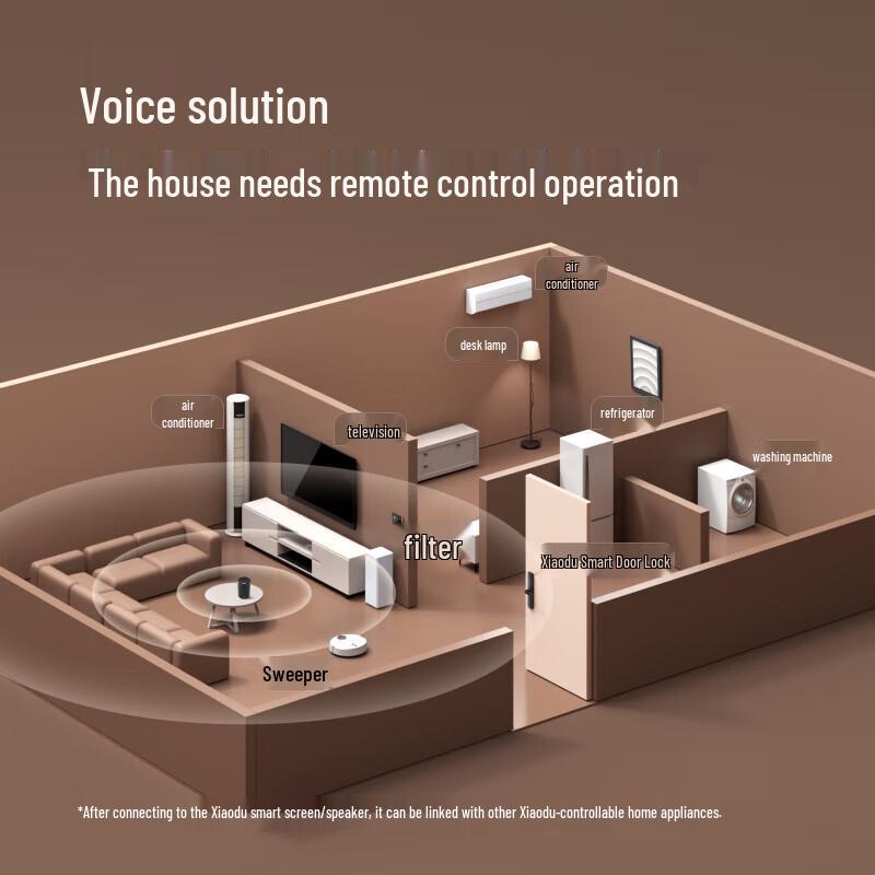 Xiaodu King Kong AI Smart Speaker CN plug (adapter included)