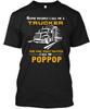 Poppop-trucker T-Shirt Made In the USA Size S To 5XL