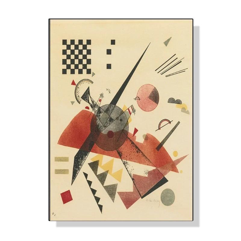 Wassily Kandinsky Geometric Wall Art Poster Prints Modern Abstract Style Canvas Painting Picture for Living Room Home Decor