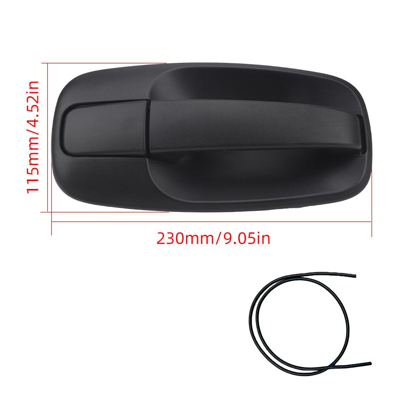 Rear Door Handle For Renault Trafic MK2 Vauxhall Vivaro Opel VIVARO A83 MK1 Nissan PRIMASTAR X83 2001-2014 91168525 8200214656