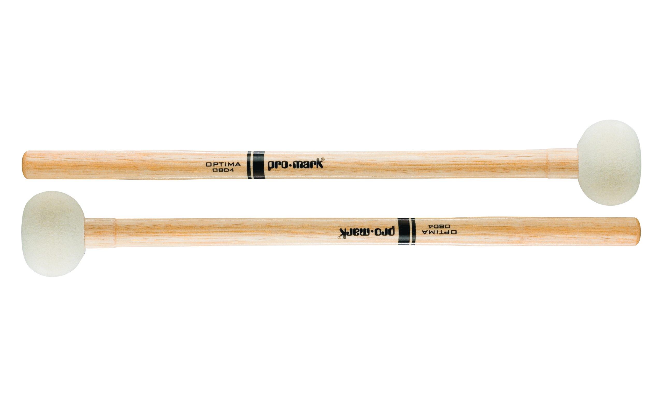 

PROMARK Marching Bass Drum Mallet, 2 Head - Best for 26-28 Drums, OBD4 Compatible [Official Japanese Product]