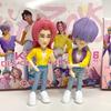 Kpop Demon Hunters Pvc Figurine Collection Set, Perfect Ornament For Fans And Collectors Home Office Decor