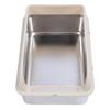 Stainless Steel Cat Litter Box Odor Control High Sides Metal Litter Box Anti Urine Leakage Easy