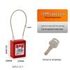 Bedi 38mm Industrial Safety Padlock: Engineering Plastic Insulated Electrical Lockout/Tagout (LOTO)