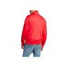 Adidas Originals Three-Stripe Logo Print Zip-Up Long Sleeve Jacket Men Jacket Crimson IJ7060
