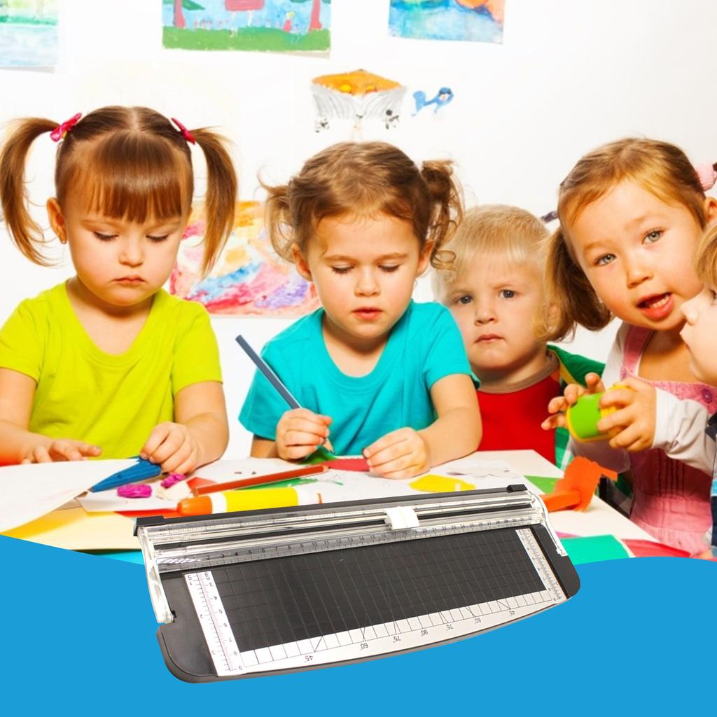 Přenosná posuvná řezačka papíru formátu A4 12,6 palcová řezačka ořezávače papíru Scrapbooking Tool Řezací podložka