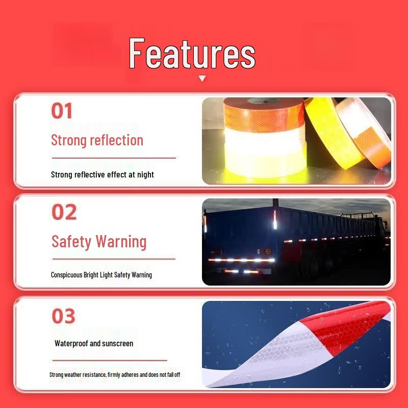 Reflective Safety Warning Stickers