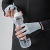 Fingerless cycling gloves size XL - gray