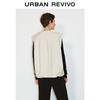 UR 2025 Spring Women's Casual Double-Zip Sleeveless Vest