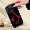 Custodia per Telefono da Gioco A-Assassin S -Creed Per IPhone 17 16 15 14 13 12 11 Pro Max Mini Plus Copertura Posteriore Morbida in TPU