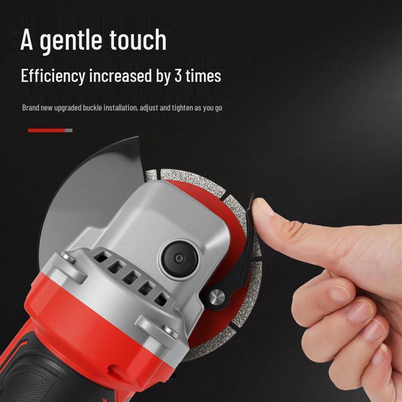 Protezione antipolvere a sgancio rapido per smerigliatrice angolare per dischi da taglio da 100/115 mm