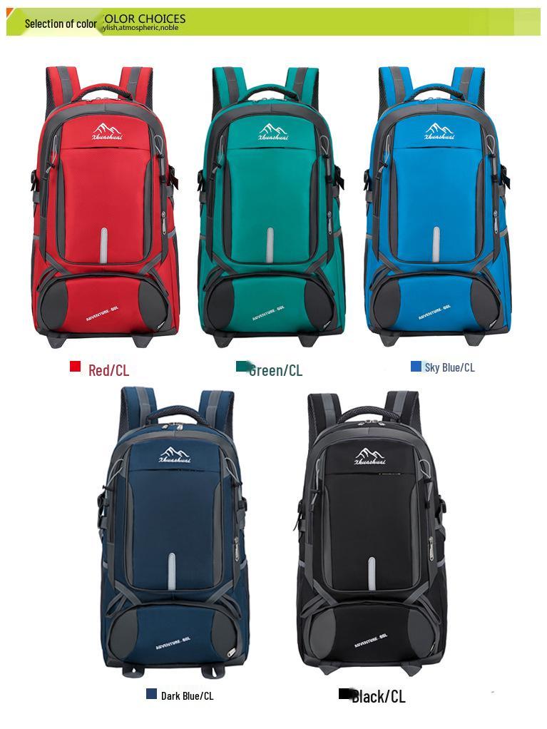 Men's Large Capacity Outdoor Backpack for Travel and Leisure