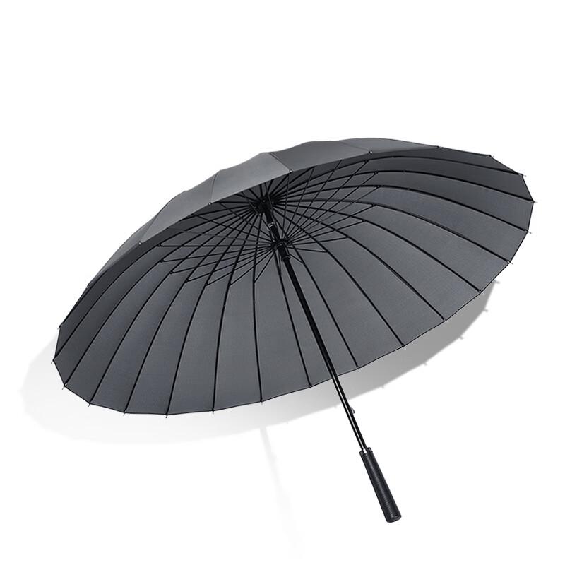 MAYDU 24-Rib Oversized Long-Handle Business Umbrella