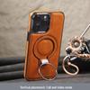 Custodia Magnetica di Lusso in Pelle per iPhone 16: Resistente alle cadute e compatibile con Apple 17 ProMax