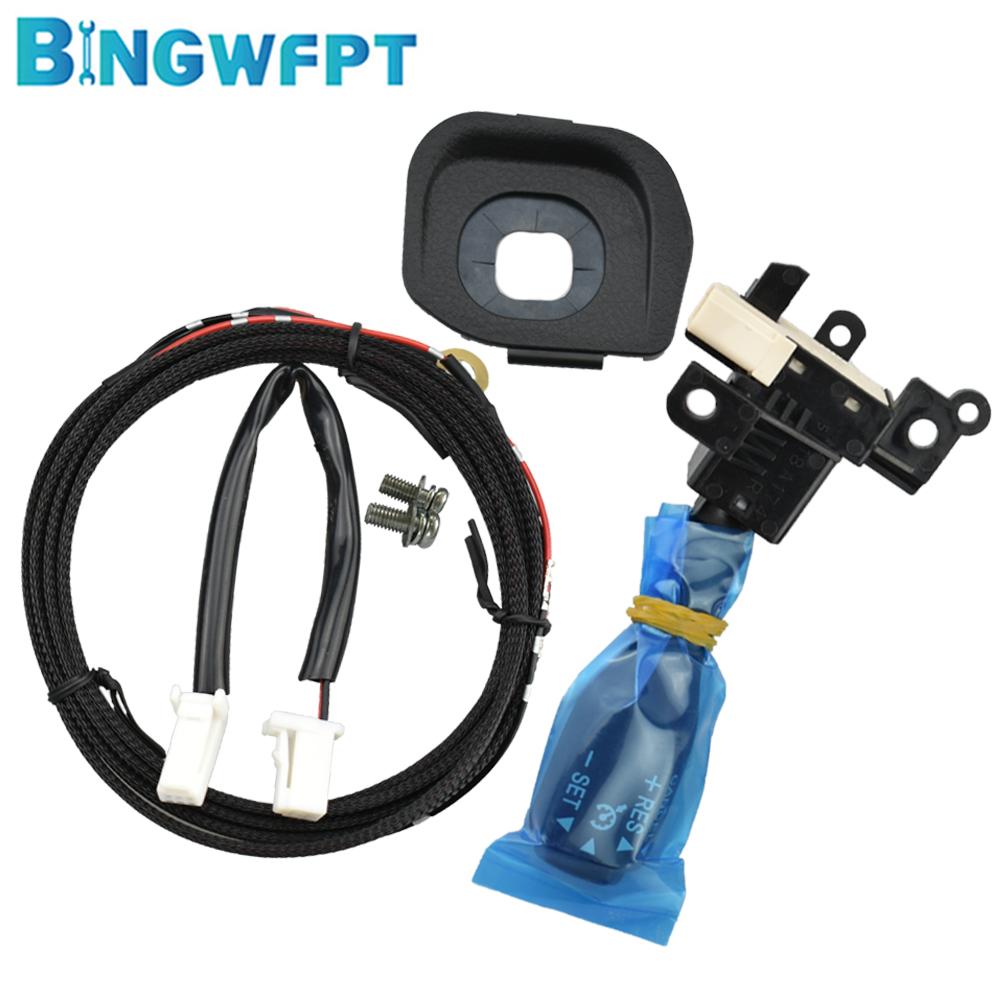 45186-0K120-C0 45186-0K070-C0 2015 For Toyota Steering Wheel Cruise Control Switch Hilux Revo Fortuner SR5 M70 M80 84632-34011 Set