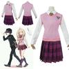 Danganronpa V3 Akamatsu Kaede Cosplay Costume Full Set Exquisite Uniform Design