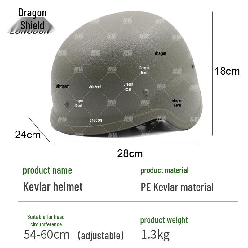 Dragon Shield Kevlar Outdoor Training Helmet