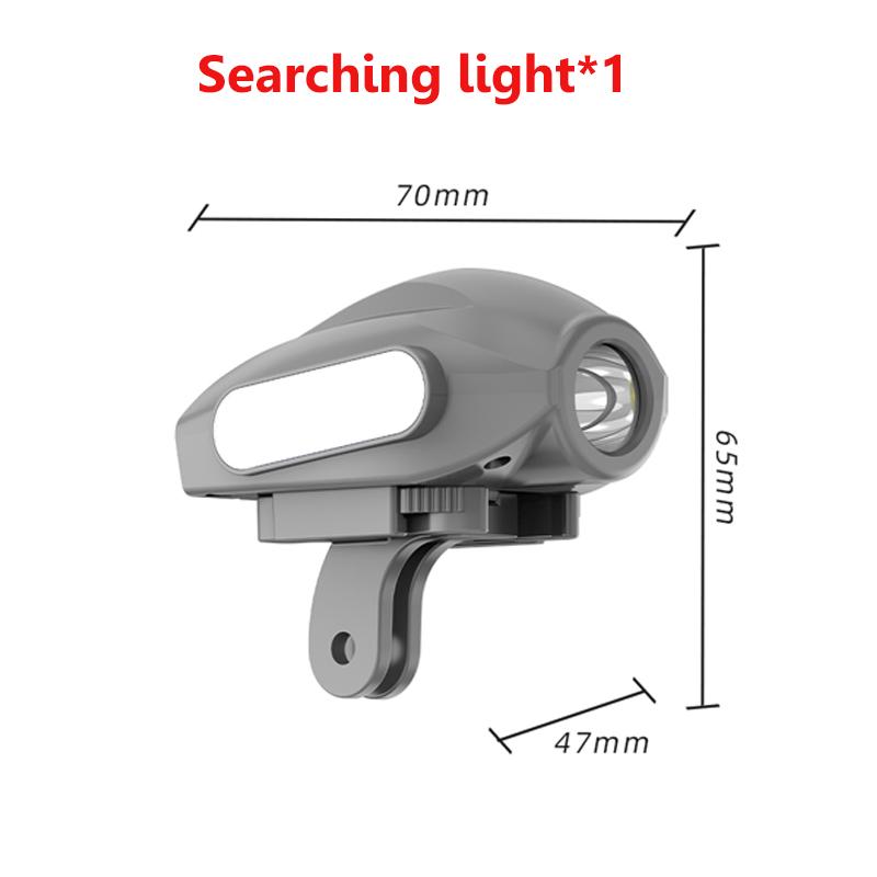 Universal Night Flashing Light Multifunctional Expansion Adapter Mount for DJI Mini 4 Pro 100m Long Range Search Lamp SOS Suppor