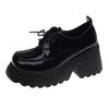 Loafers Genuine Leather Elegant Female Heeled Shoes Party Luxury Designer Woman Pumps Platform Wedding Bride High Heel 2025 New
