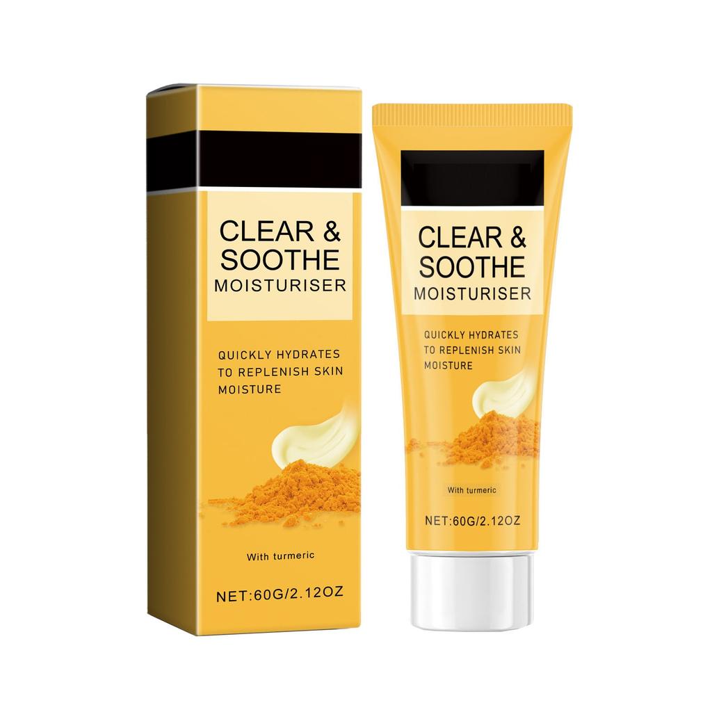 Clear Face Cream Soothing Moisturizer Oil-Free For Impure Sensitive Skin.